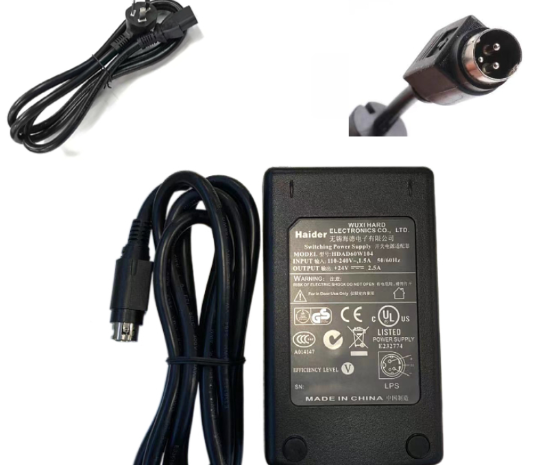 *Brand NEW* Haide Compatible 60W Power Adapter for Xprinter XP-E300M Thermal Printer, 24
